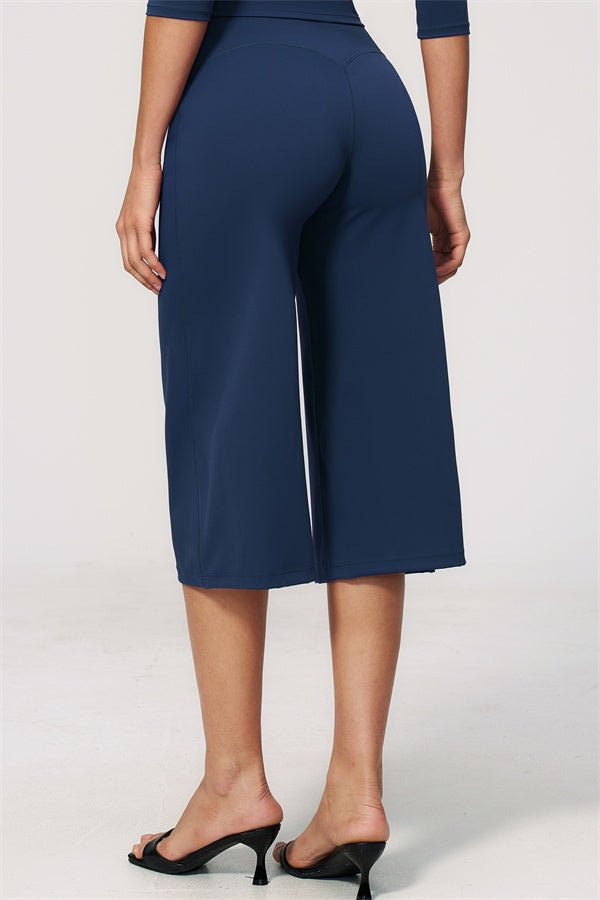 Half Sleeve Wide Leg Crop SetVOLTRA FIT