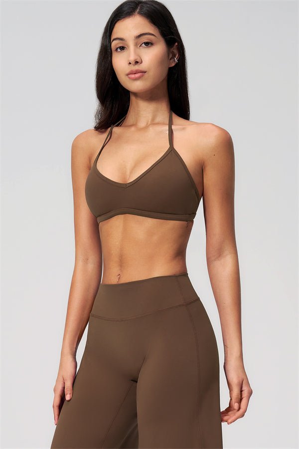 Halter Bra & Wide Leg Crop SetVOLTRA FIT