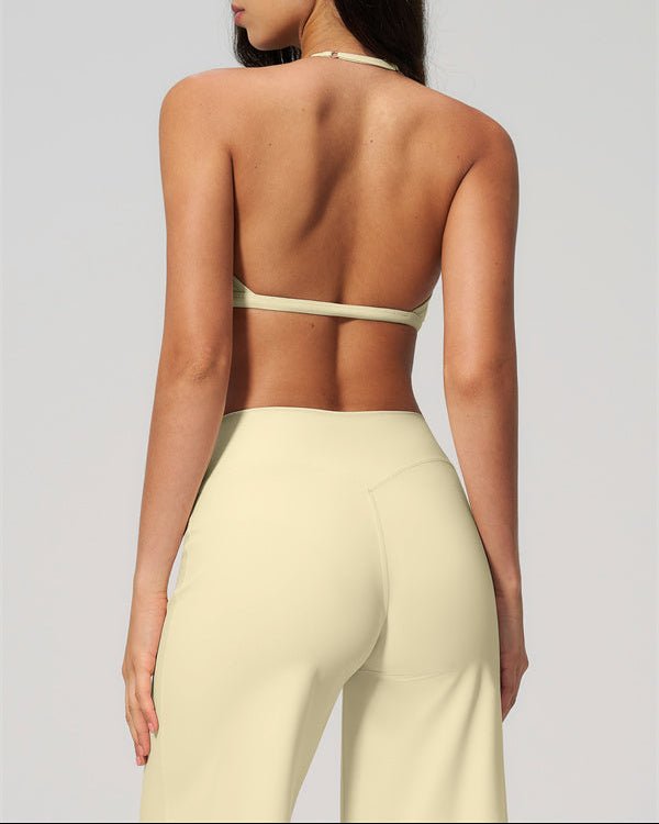 Halter Bra & Wide Leg Crop SetVOLTRA FIT