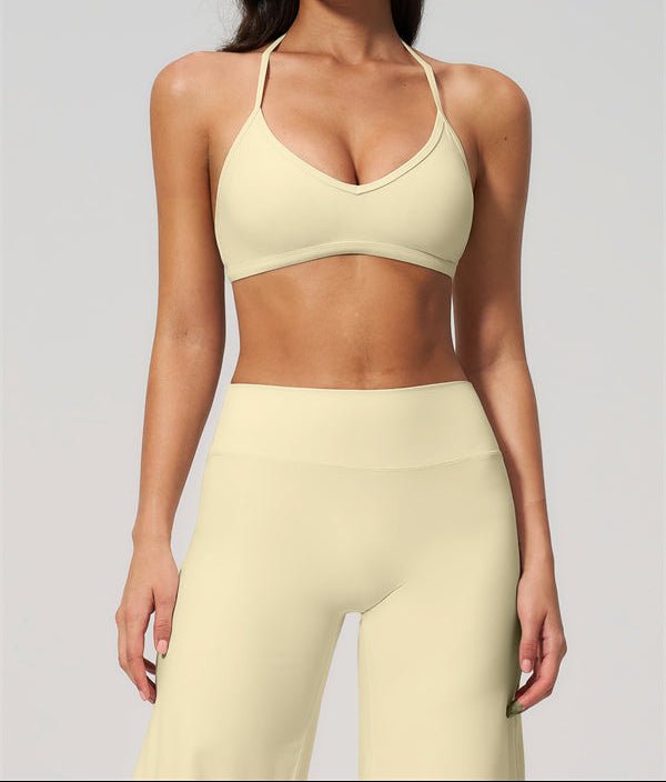 Halter Bra & Wide Leg Crop SetVOLTRA FIT