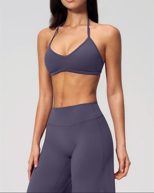 Halter Bra & Wide Leg Crop SetVOLTRA FIT