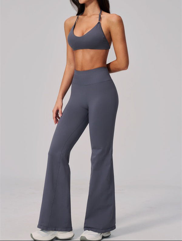 Halter Sports Bra & Flare Leggings SetVOLTRA FIT
