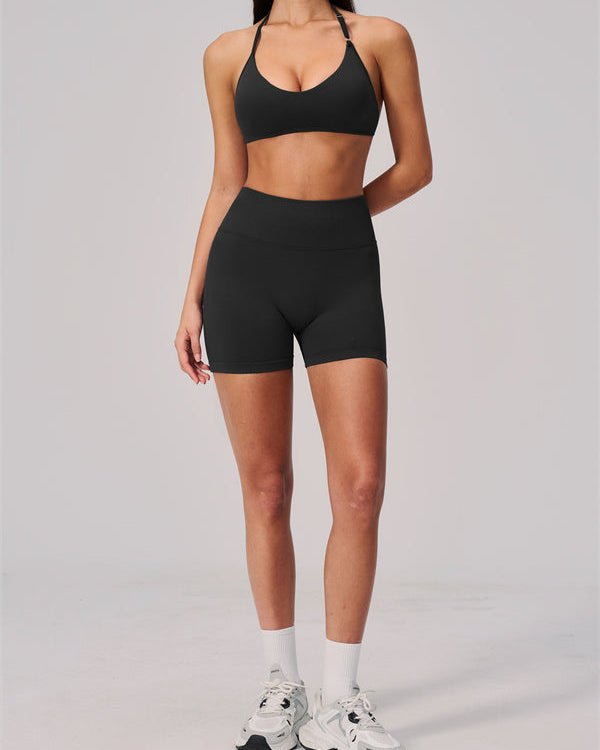 Halter Sports Bra & Shorts SetVOLTRA FIT