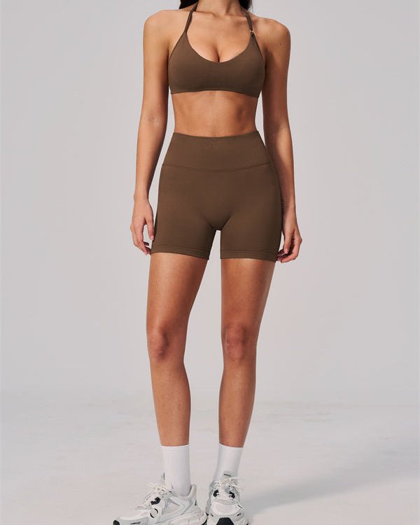 Halter Sports Bra & Shorts SetVOLTRA FIT