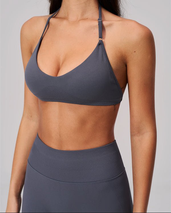 Halter Sports Bra & Shorts SetVOLTRA FIT