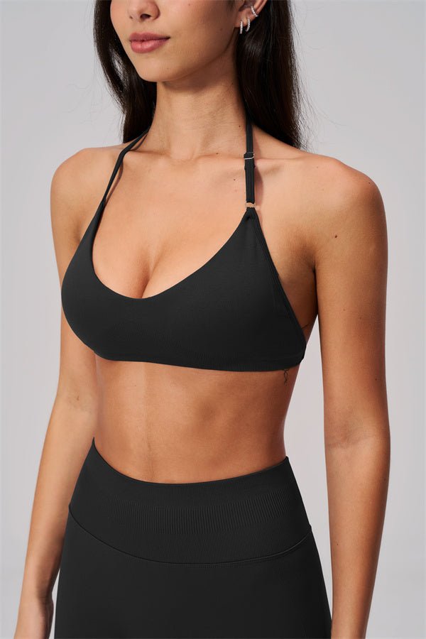 Halter Sports Bra & Shorts SetVOLTRA FIT