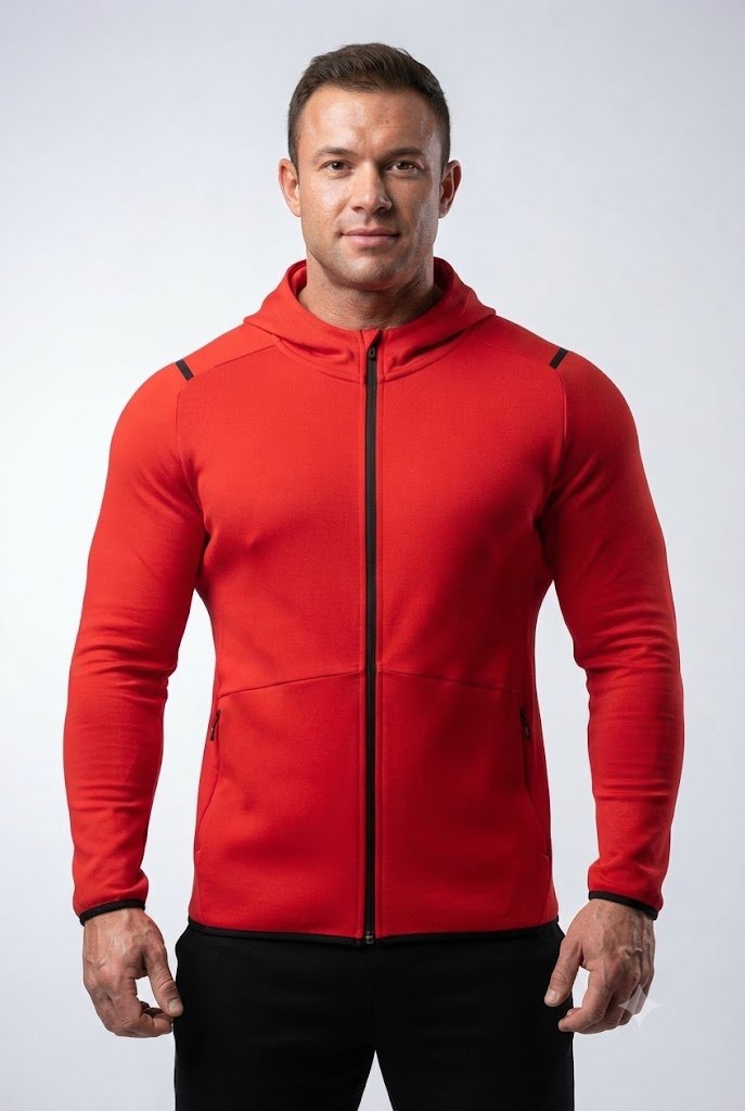 Heavyweight Performance Zip HoodieVarsity JacketVOLTRA FIT