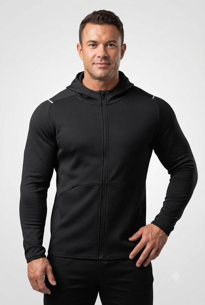 Heavyweight Performance Zip HoodieVarsity JacketVOLTRA FIT