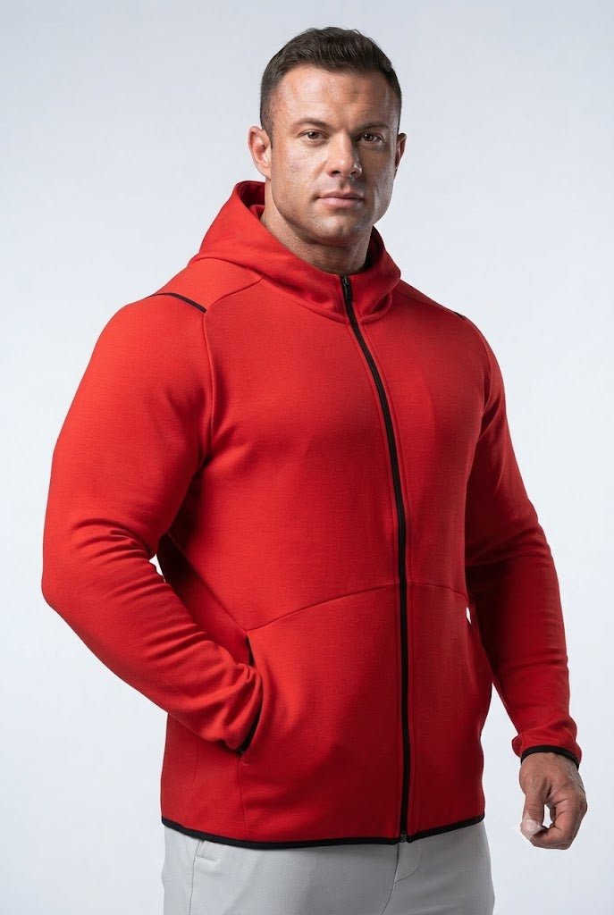 Heavyweight Performance Zip HoodieVarsity JacketVOLTRA FIT