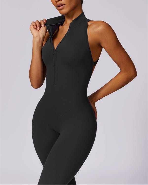 Hollow Back Scrunch Sculpt JumpsuitJumpsuits & RompersVOLTRA FIT