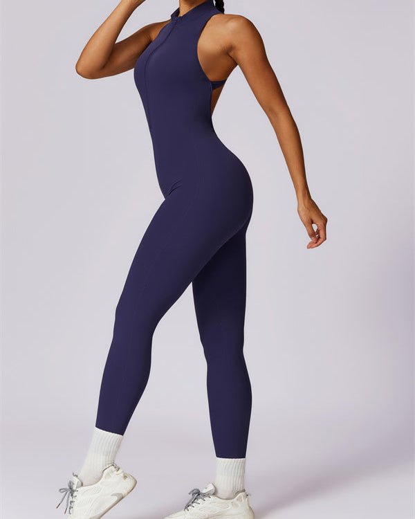 Hollow Back Scrunch Sculpt JumpsuitJumpsuits & RompersVOLTRA FIT