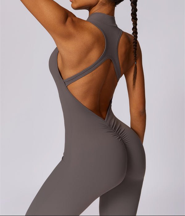 Hollow Back Scrunch Sculpt JumpsuitJumpsuits & RompersVOLTRA FIT