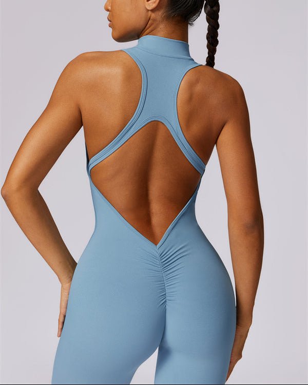 Hollow Back Scrunch Sculpt JumpsuitJumpsuits & RompersVOLTRA FIT
