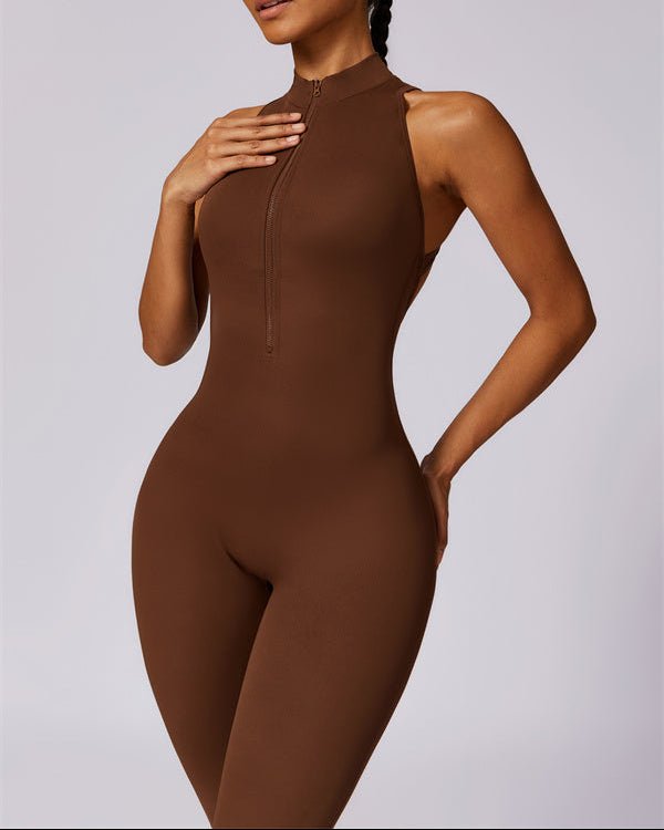 Hollow Back Scrunch Sculpt JumpsuitJumpsuits & RompersVOLTRA FIT