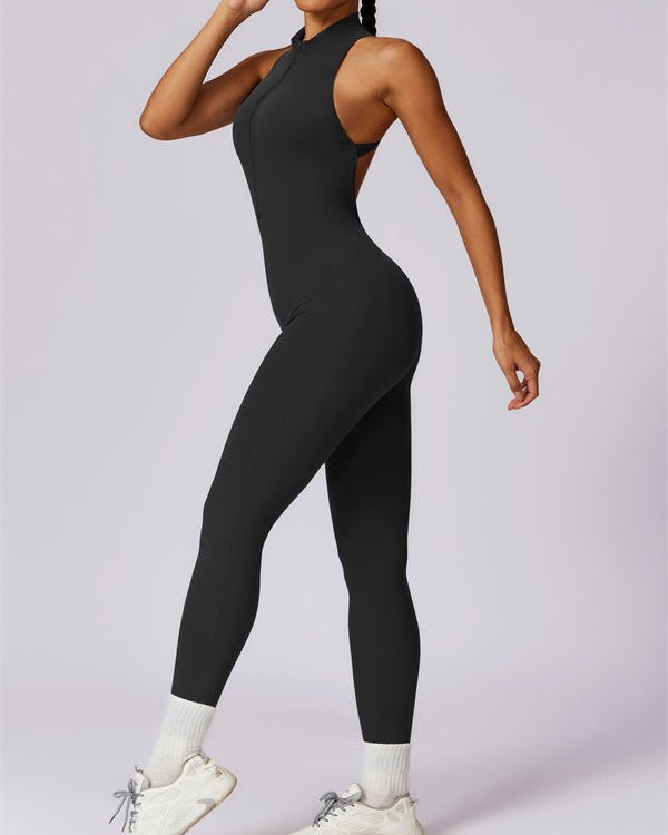 Hollow Back Scrunch Sculpt JumpsuitJumpsuits & RompersVOLTRA FIT
