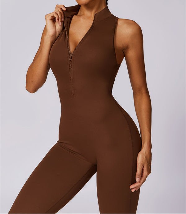 Hollow Back Scrunch Sculpt JumpsuitJumpsuits & RompersVOLTRA FIT