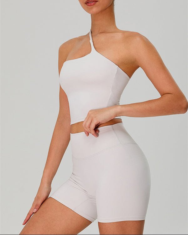 Jewel One-Shoulder Crop TopCrop Tops & TeesVOLTRA FIT