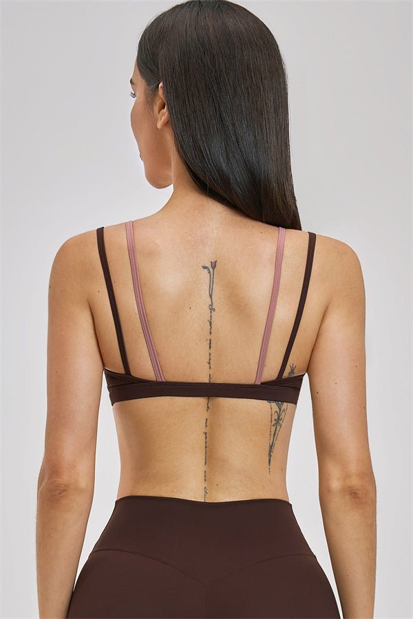Layered Sports Bra Skirt SetVOLTRA FIT