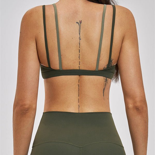 Layered Sports Bra Skirt SetVOLTRA FIT