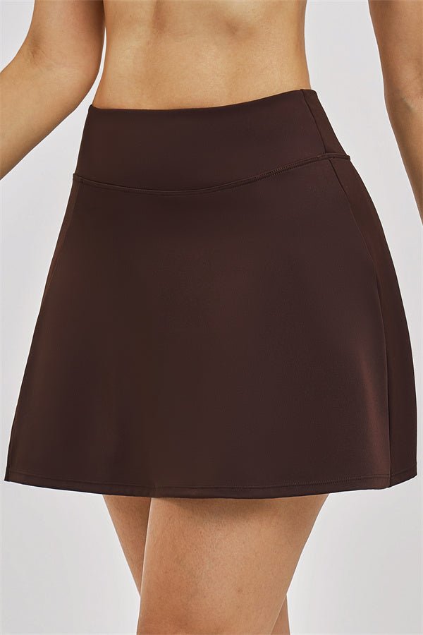 Layered Sports Bra Skirt SetVOLTRA FIT