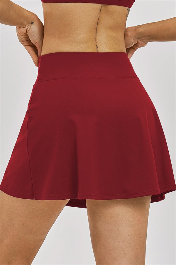 Layered Sports Bra Skirt SetVOLTRA FIT