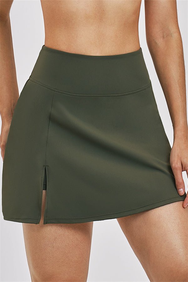 Layered Sports Bra Skirt SetVOLTRA FIT