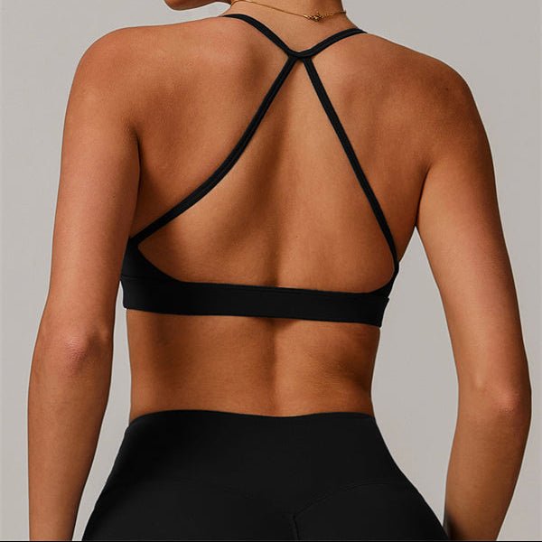 Luxe Cross Back Sports BraVOLTRA FIT