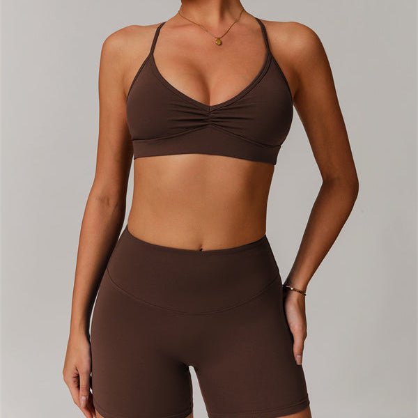 Luxe Cross Back Sports BraVOLTRA FIT