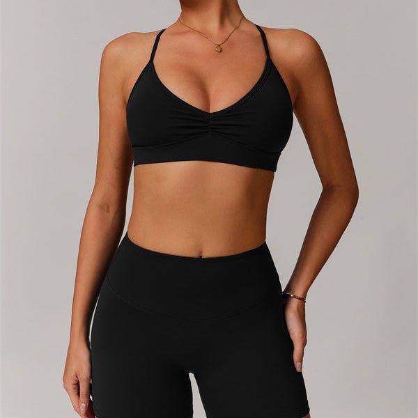 Luxe Cross Back Sports BraVOLTRA FIT