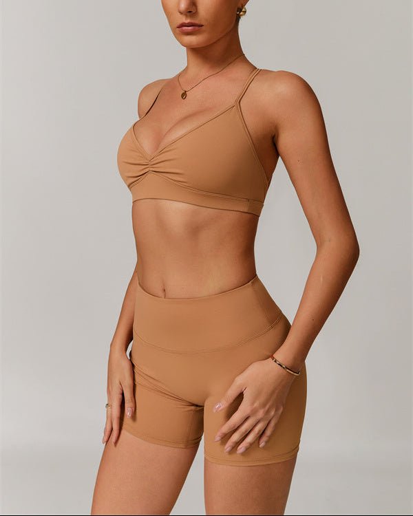 Luxe Cross Back Sports BraVOLTRA FIT