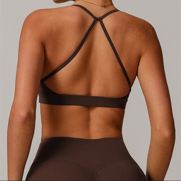 Luxe Cross Back Sports BraVOLTRA FIT