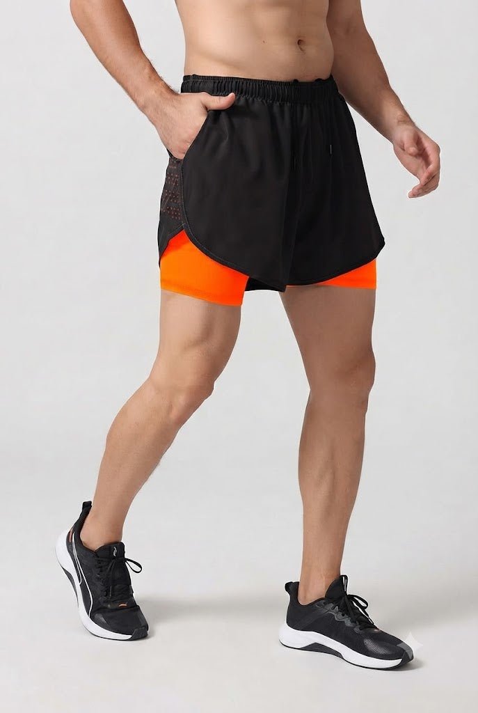 Mesh Performance Training ShortsYoga ShortsVOLTRA FIT