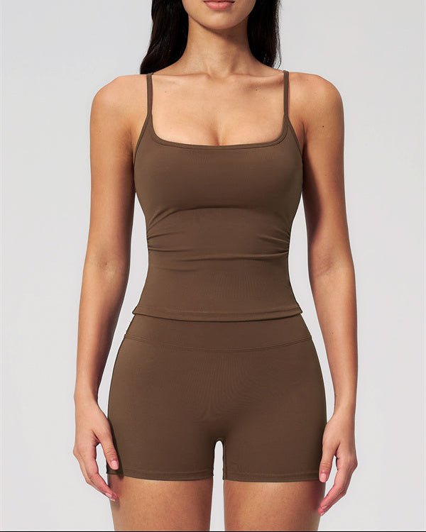 Open Back Shorts SetVOLTRA FIT