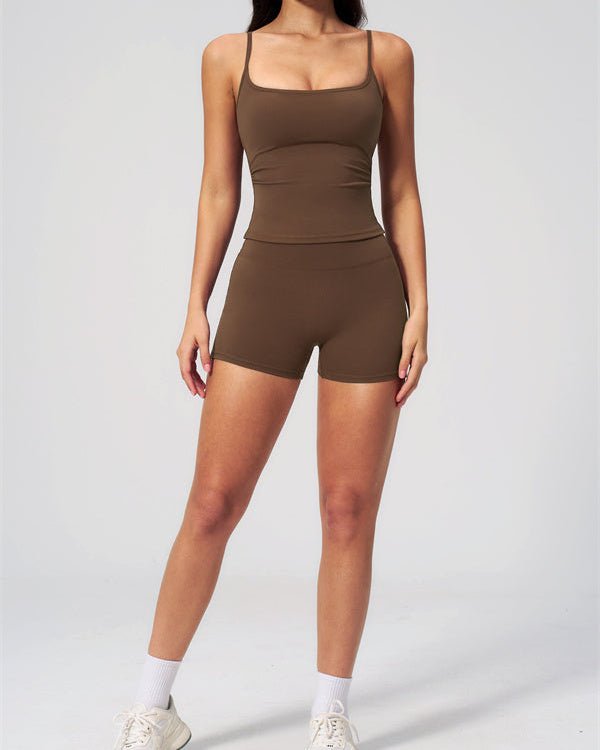 Open Back Shorts SetVOLTRA FIT