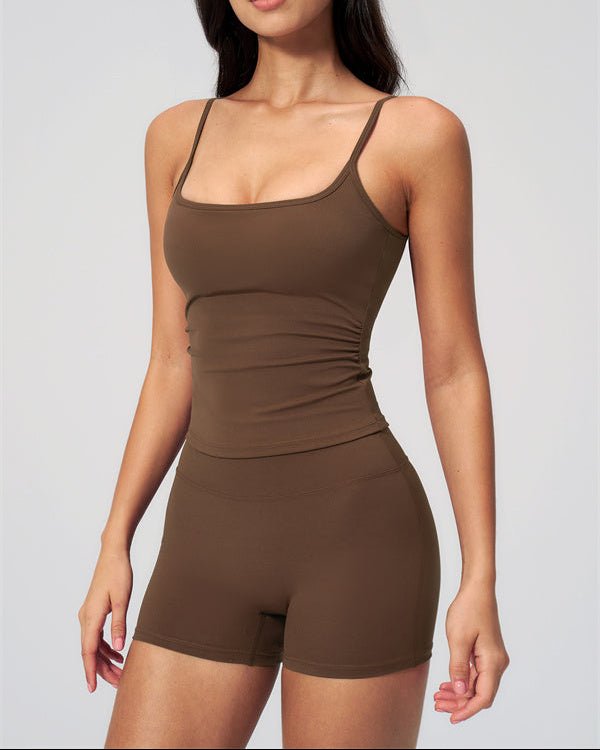 Open Back Shorts SetVOLTRA FIT