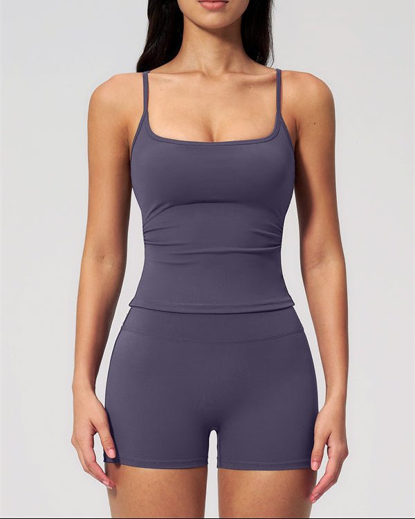 Open Back Shorts SetVOLTRA FIT