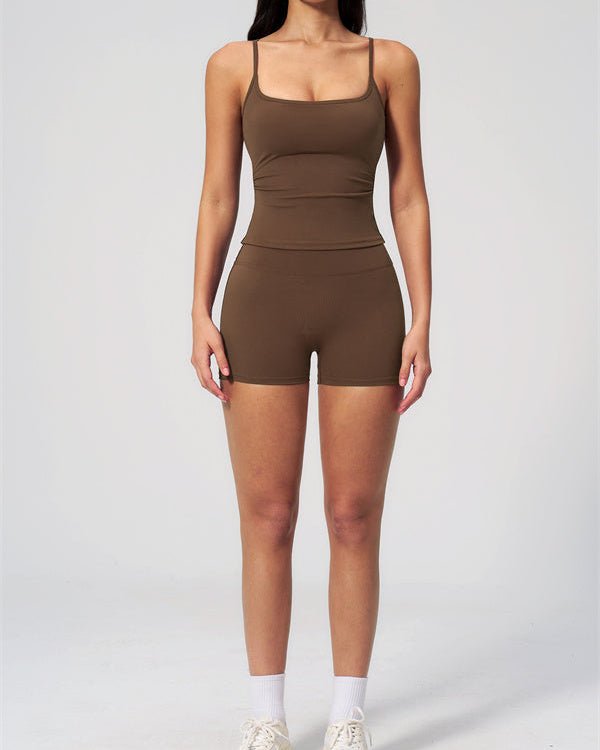 Open Back Shorts SetVOLTRA FIT