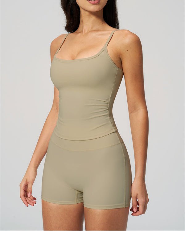 Open Back Shorts SetVOLTRA FIT