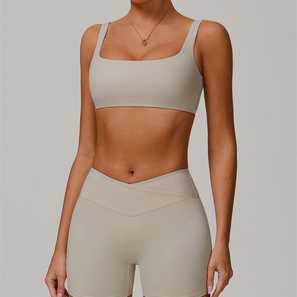 Open Back Square Neck Sports BraVOLTRA FIT