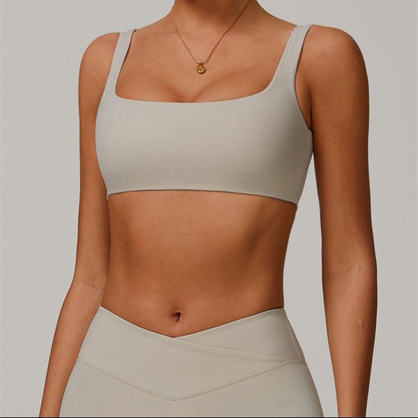Open Back Square Neck Sports BraVOLTRA FIT