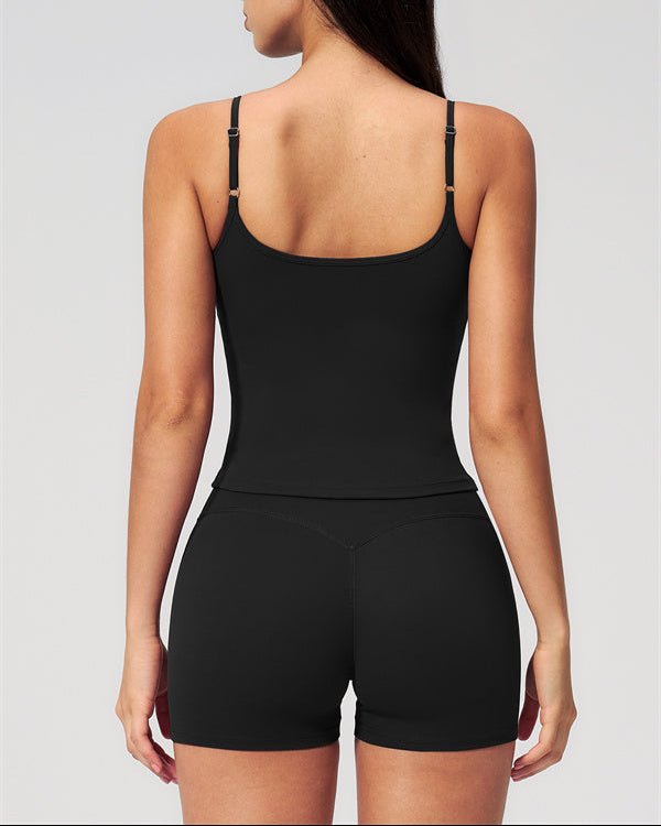 Open Back Training Shorts SetVOLTRA FIT
