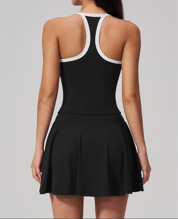 Racerback Crop Top Skort SetVOLTRA FIT