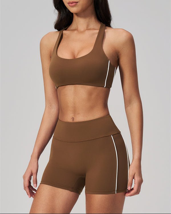 Racerback Sports Bra & Shorts SetVOLTRA FIT