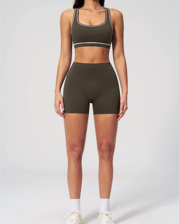 Racerback Sports Bra & Shorts SetVOLTRA FIT