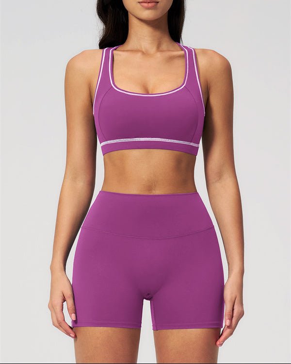 Racerback Sports Bra & Shorts SetVOLTRA FIT