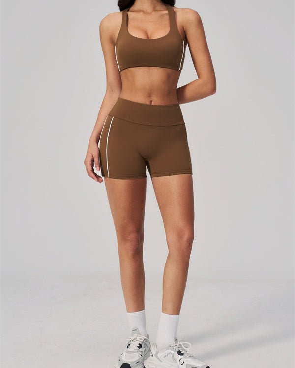 Racerback Sports Bra & Shorts SetVOLTRA FIT