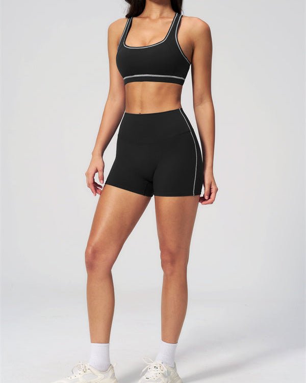 Racerback Sports Bra & Shorts SetVOLTRA FIT
