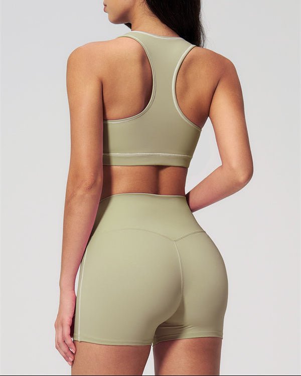 Racerback Sports Bra & Shorts SetVOLTRA FIT