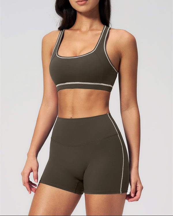 Racerback Sports Bra & Shorts SetVOLTRA FIT