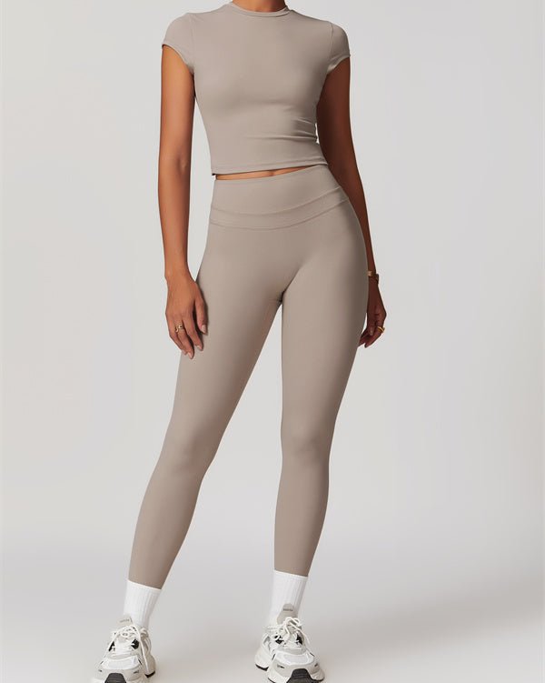 Sculpt Fit Training T-ShirtCrop TankVOLTRA FIT